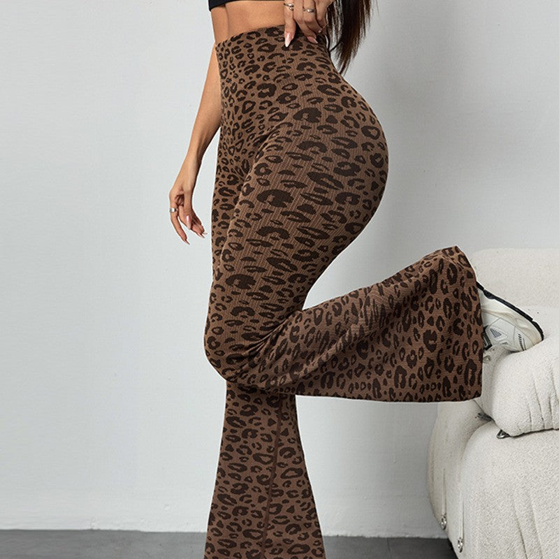 Nila's Leopard Print Wide-Leg Pants