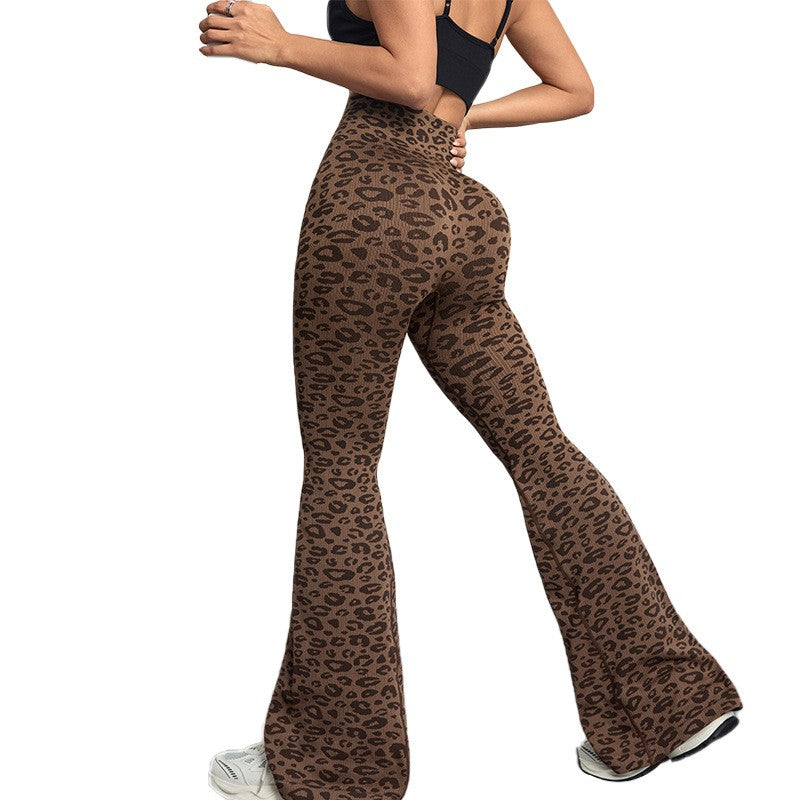 Nila's Leopard Print Wide-Leg Pants