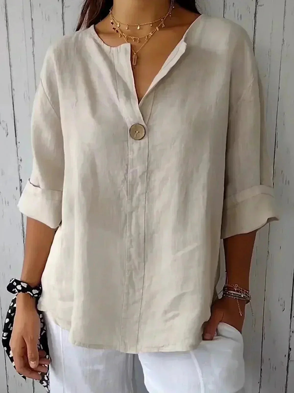 Amara™ Easygoing V-Neck Tee
