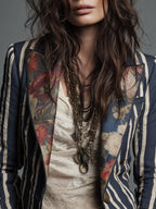 Eden™ Boho Striped Blazer