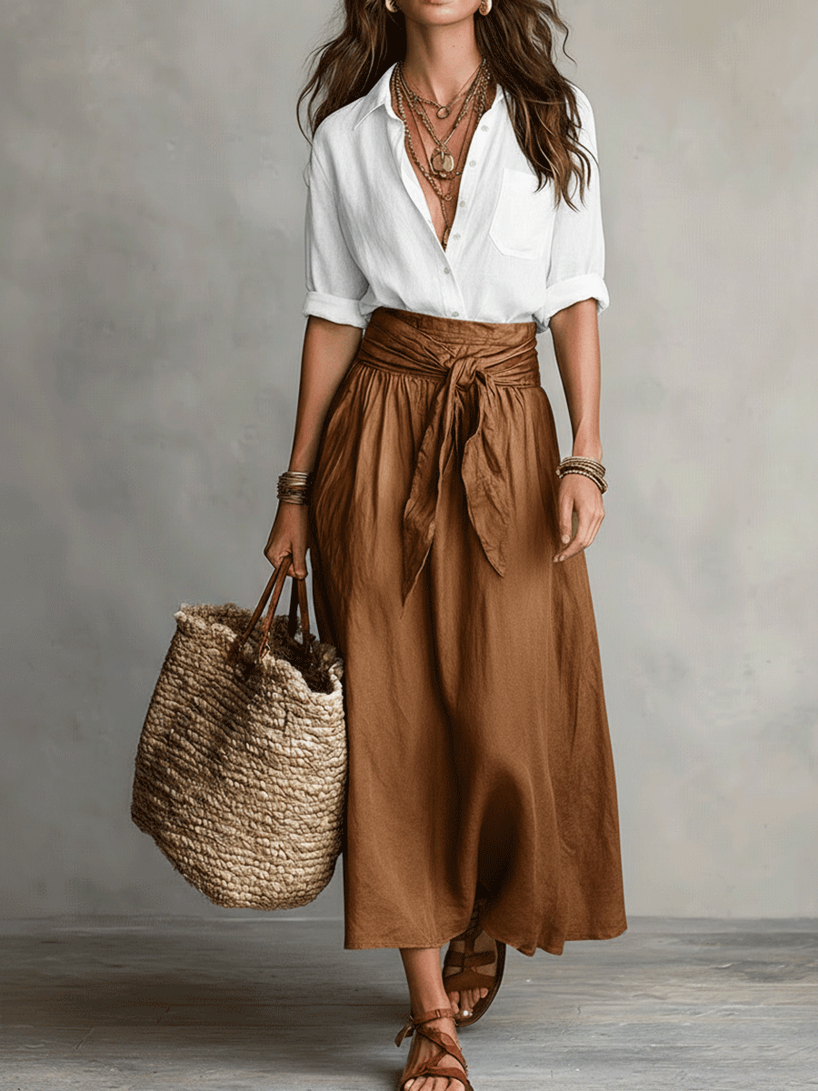 Calista™ Bohemian Style Skirt Ensemble