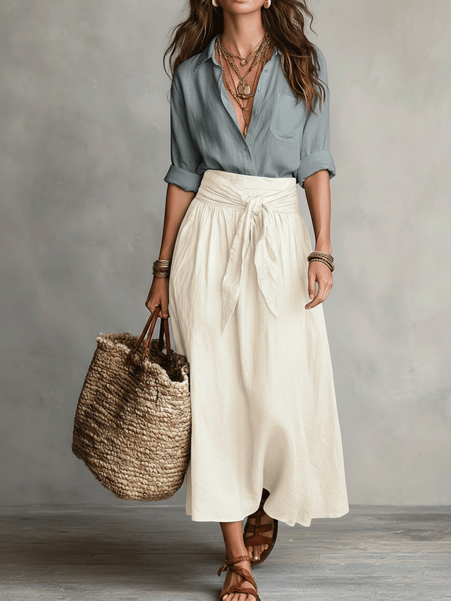 Calista™ Bohemian Style Skirt Ensemble
