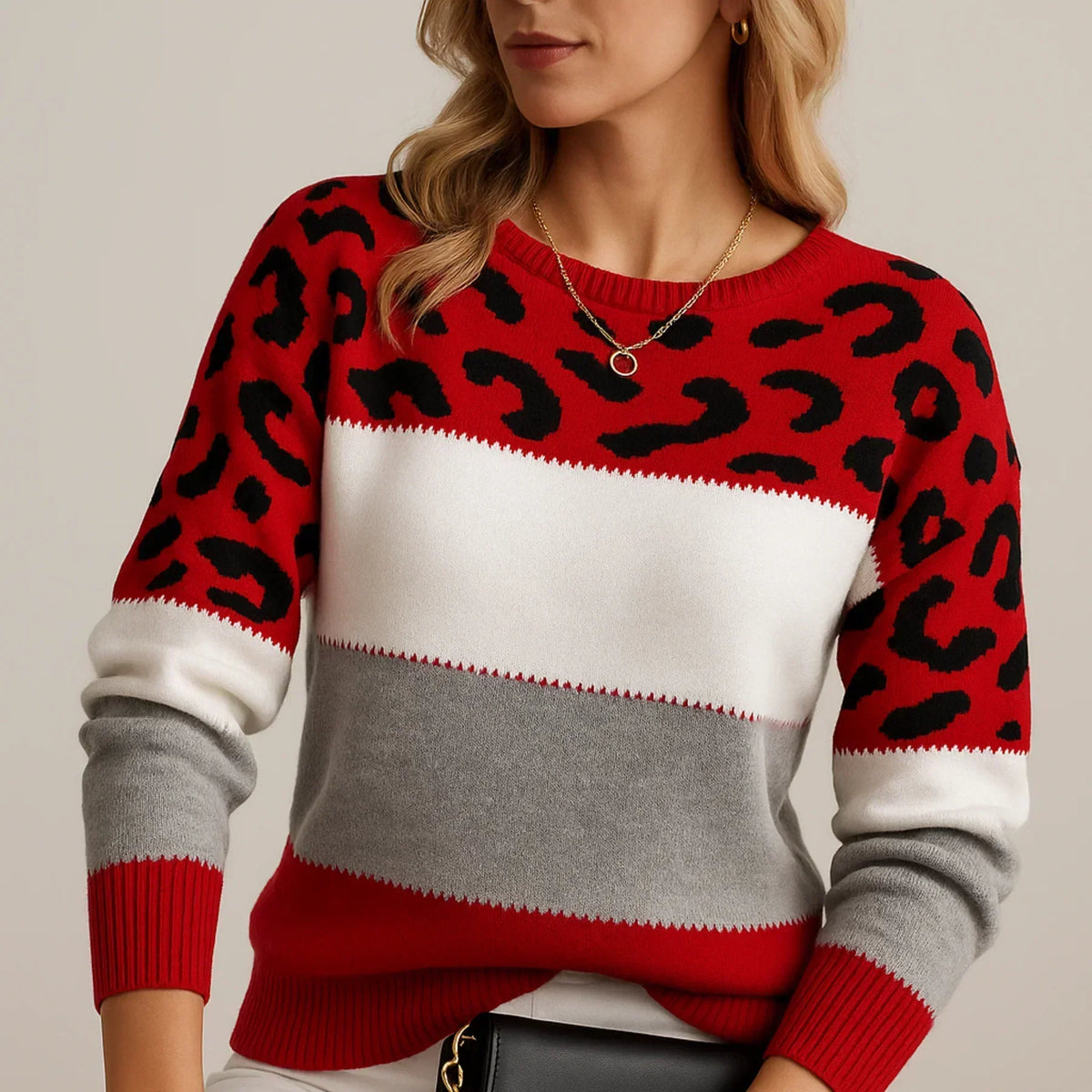 Calista™ Animal Print Sweater