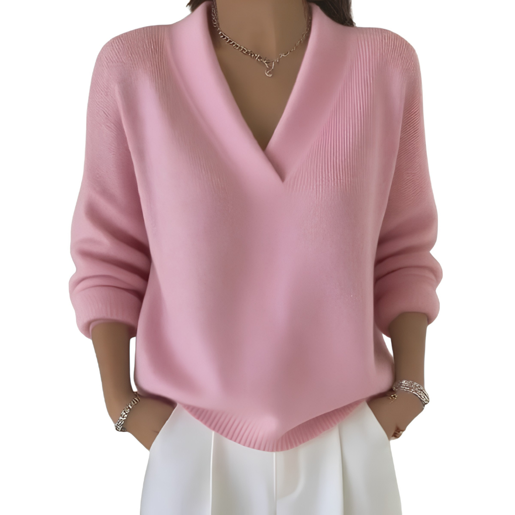 Maggie™ Easy V-Neck Sweater