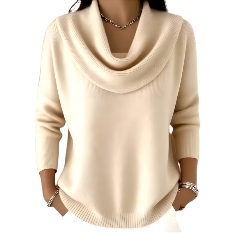 Gwen™ Chic Collared Knit Sweater