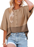 Hazel™ Relaxed Fit Button-Up Shirt