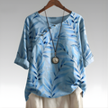 Lusette™ Nature-Inspired Top with Button Accents