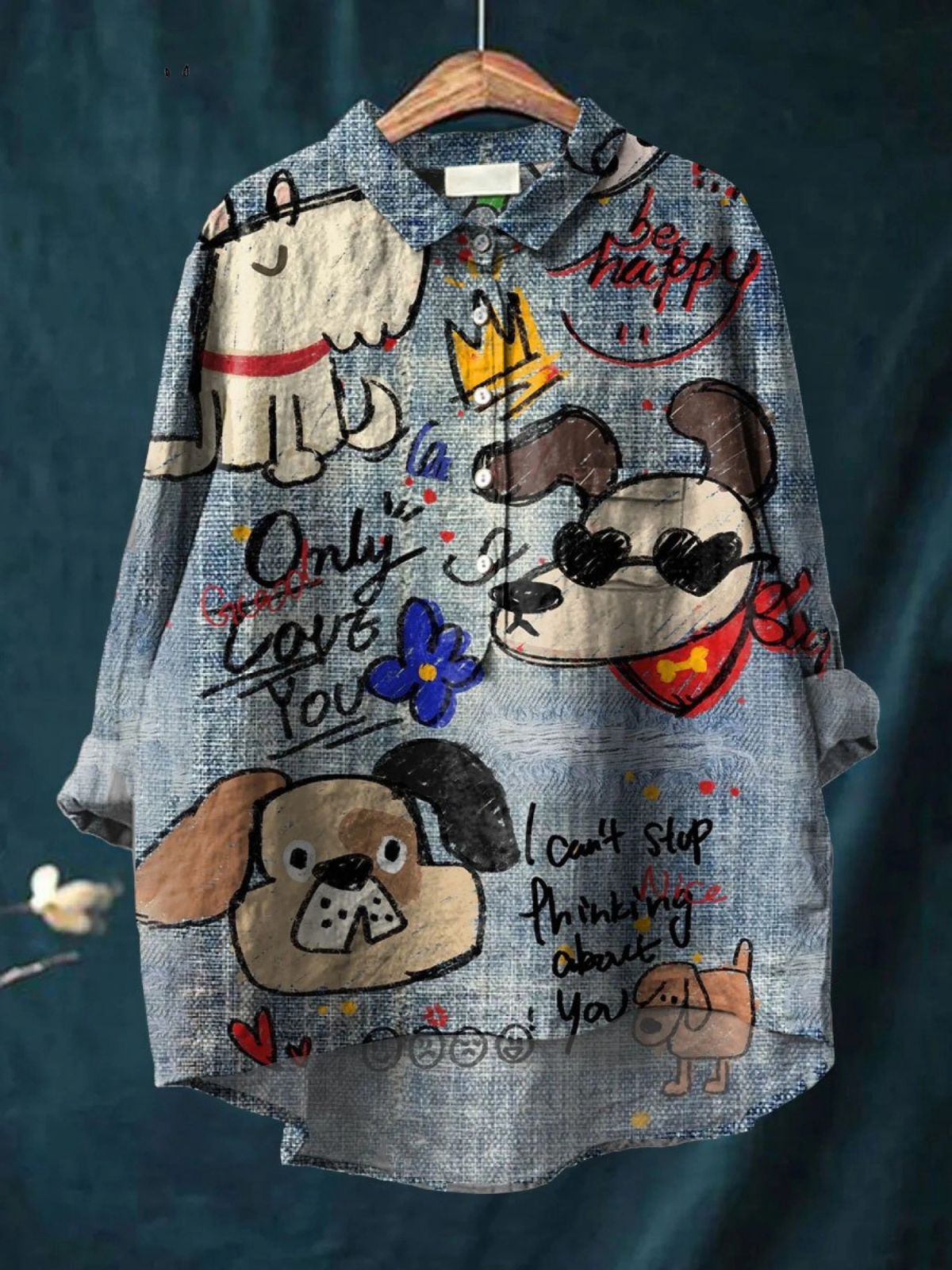 Quincy™ - Adorable Dog Art Graphic Tee