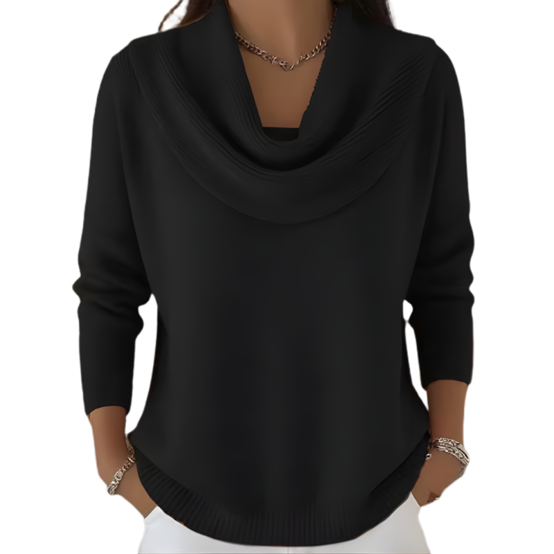 Gwen™ Chic Collared Knit Sweater