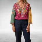 Clara™ Bohemian Comfort Blouse