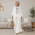Isabelle™ Chic Elegant Two-Piece Set with Flowy Skirt and Top