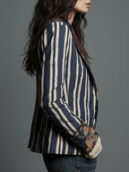 Eden™ Boho Striped Blazer