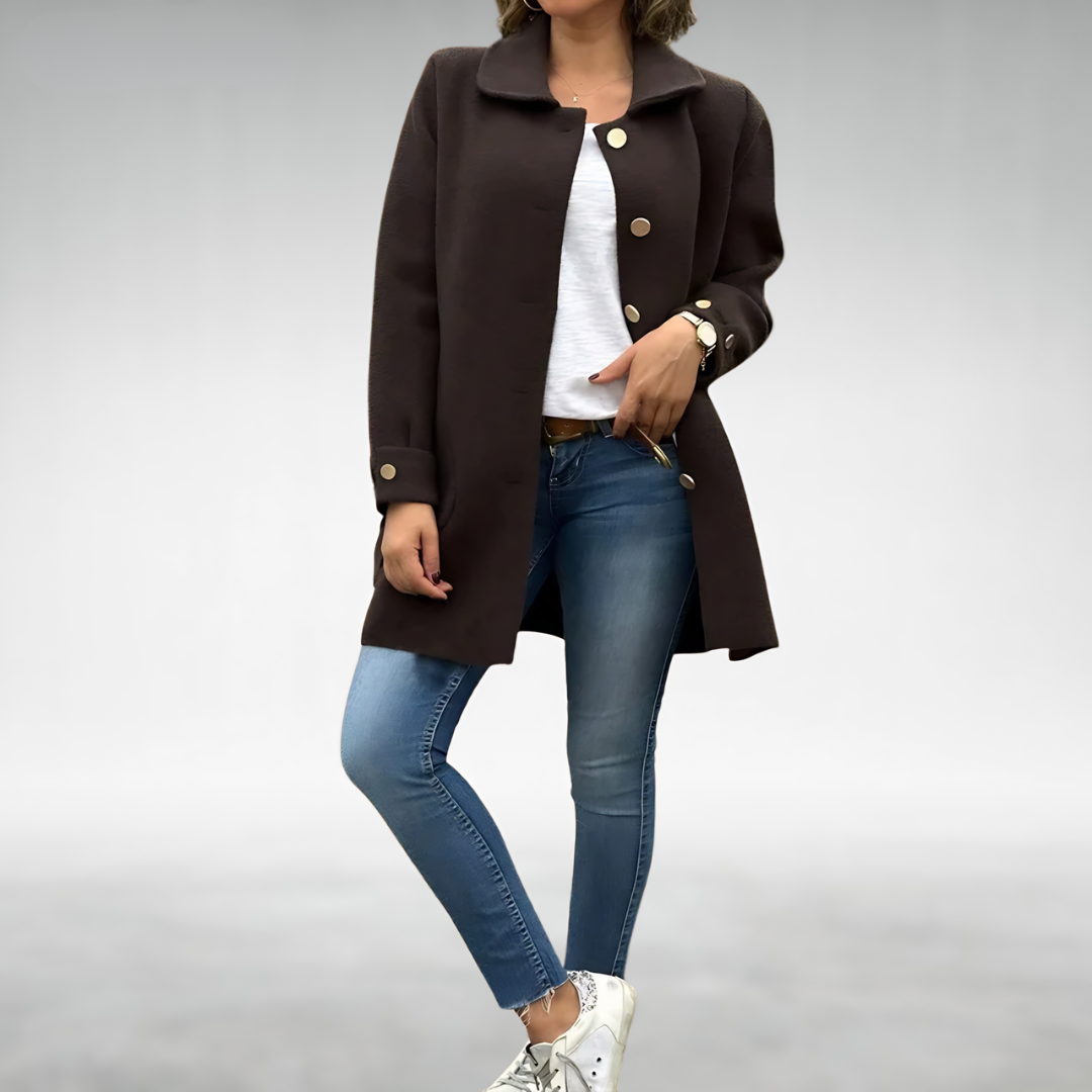 Charlotte™ Stylish Long Winter Overcoat