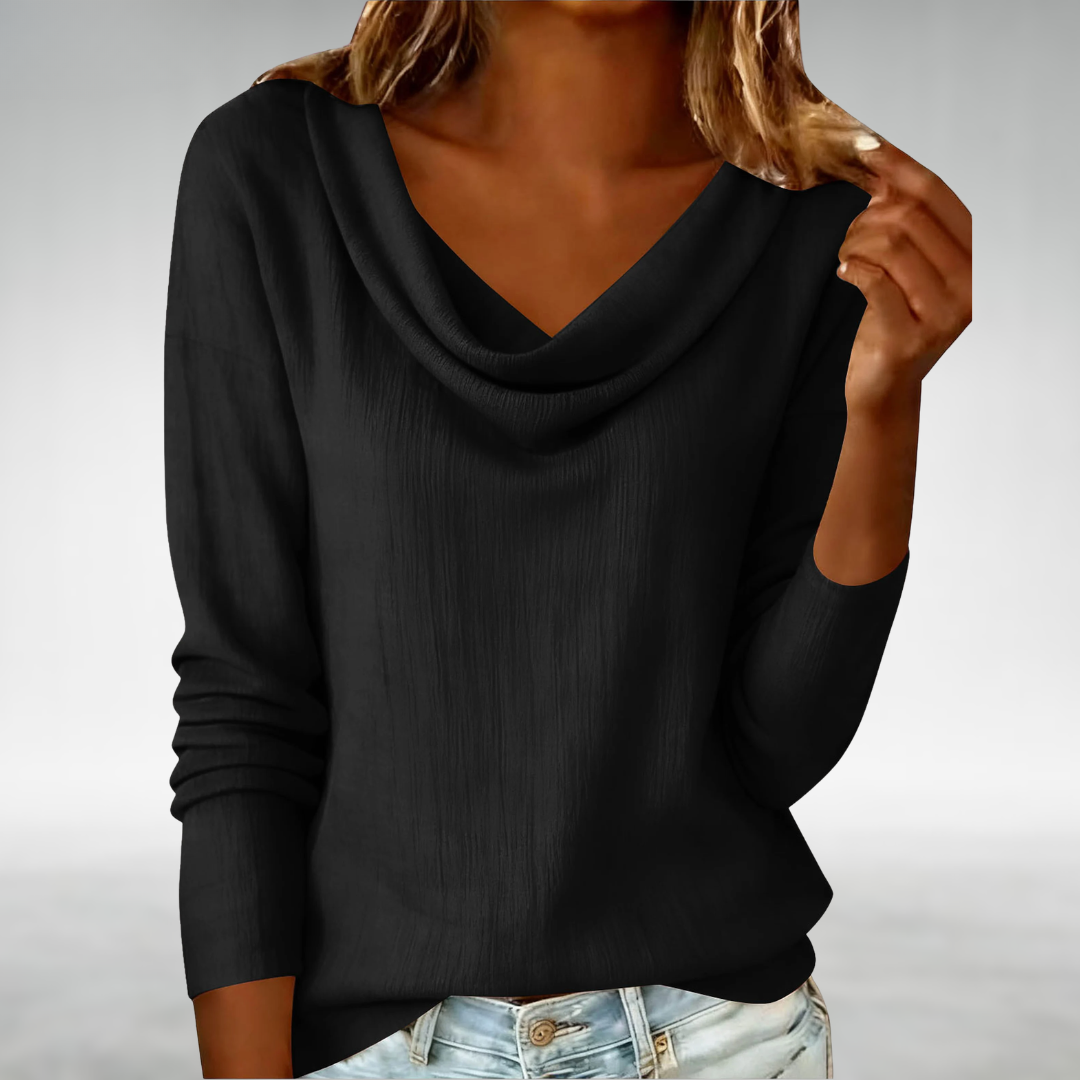 Bailee™ Long Sleeve Crew Neck Top
