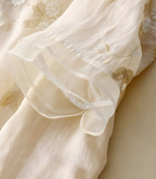 Clarice™ Cotton Blouse with Elegant Embroidery