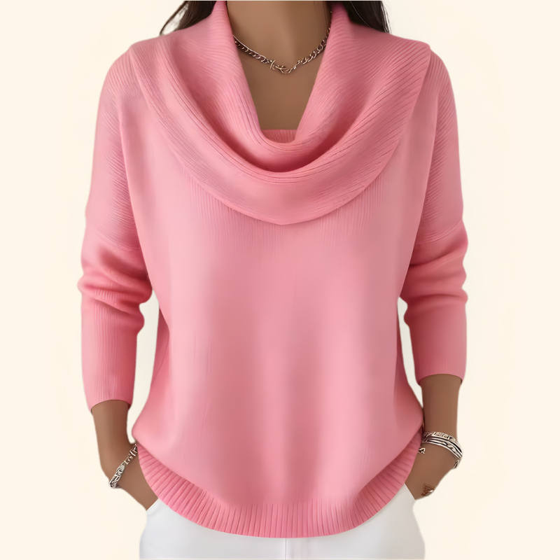 Gwen™ Chic Collared Knit Sweater