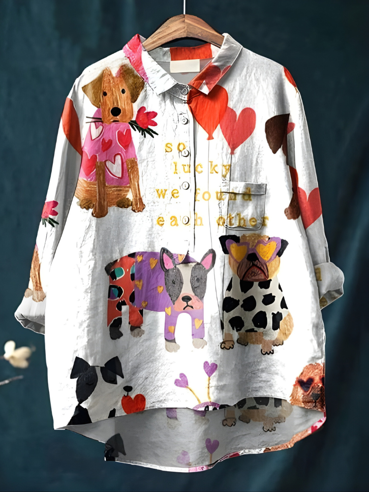 Tresha™ Fun Patterned Blouse