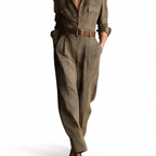 Cassia™ Elegant Tailored Jumpsuit with Belted Waist