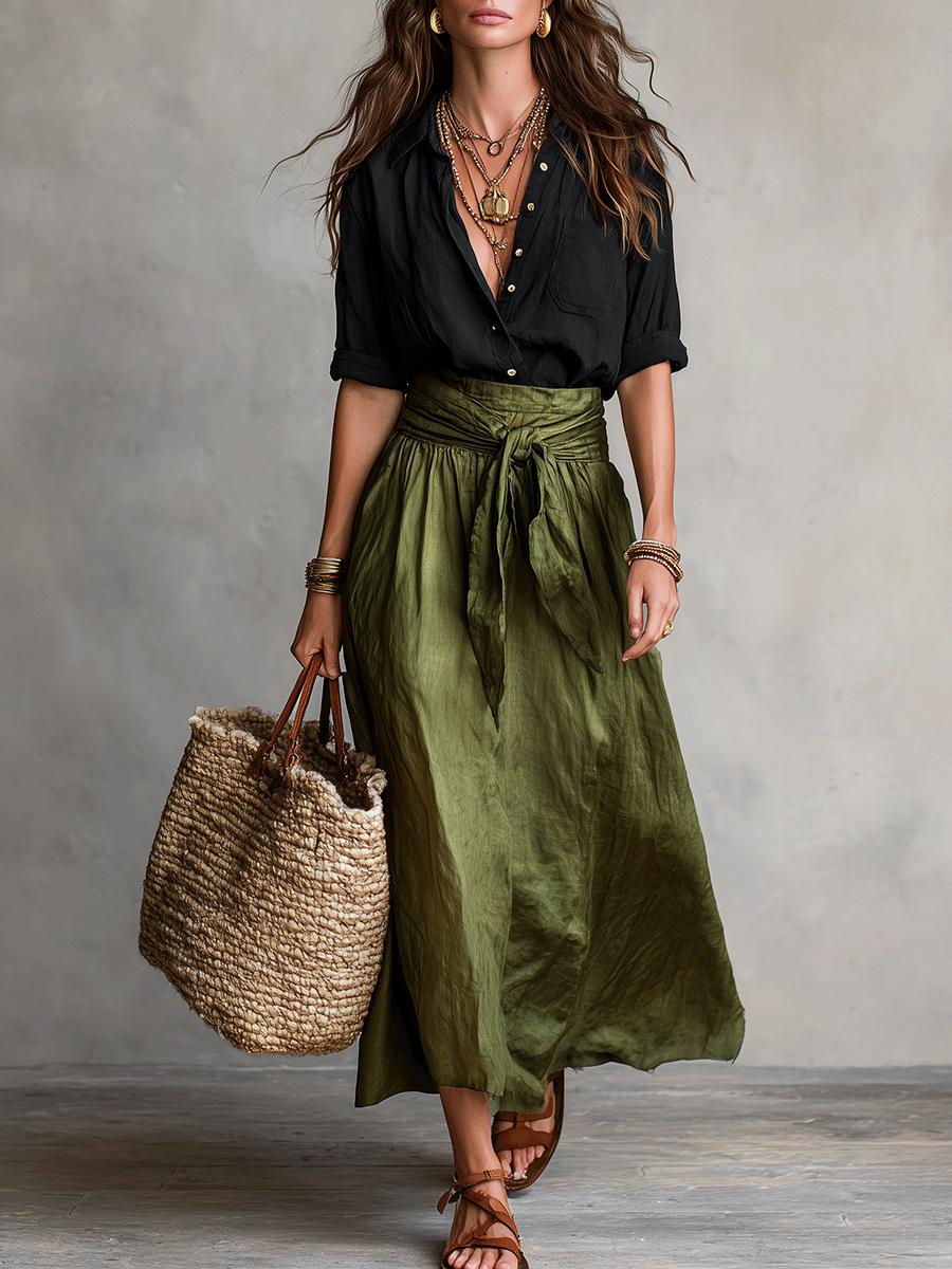 Calista™ Bohemian Style Skirt Ensemble