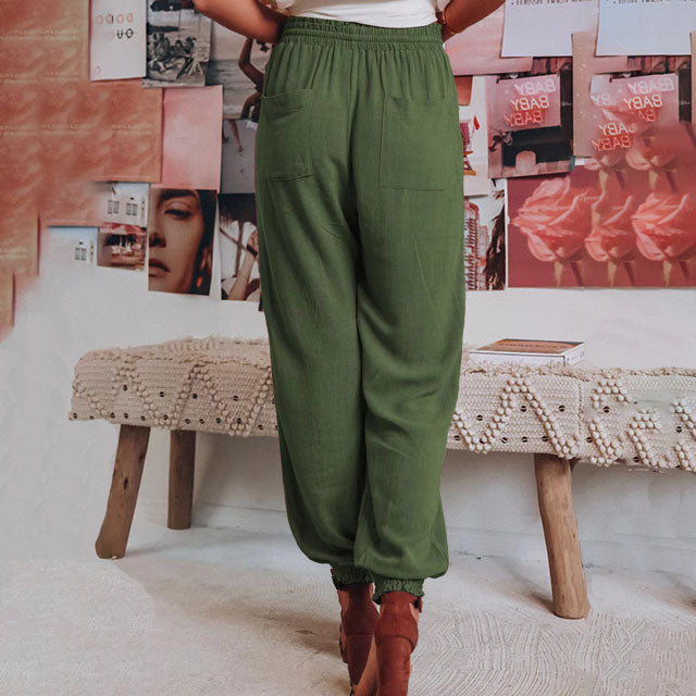 Coral | Effortlessly Comfortable Fluid Pants