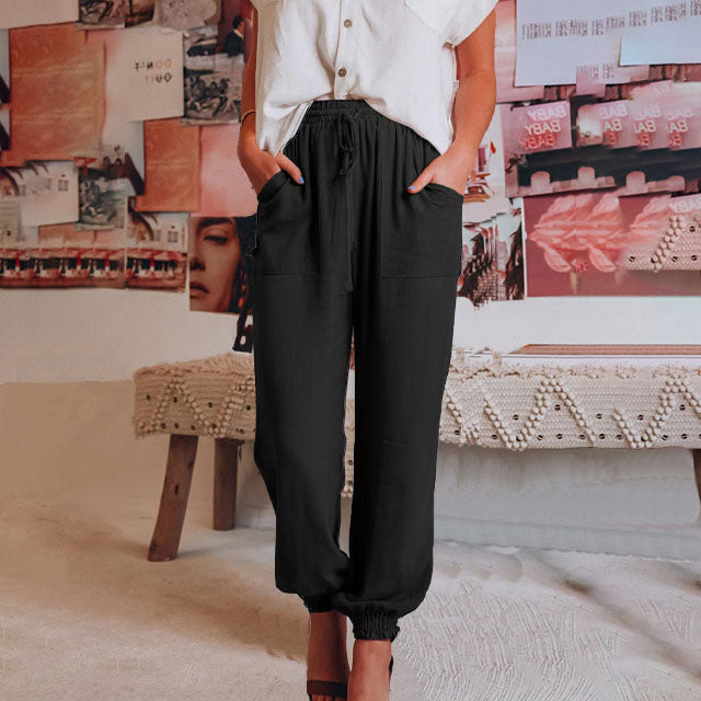 Coral | Effortlessly Comfortable Fluid Pants