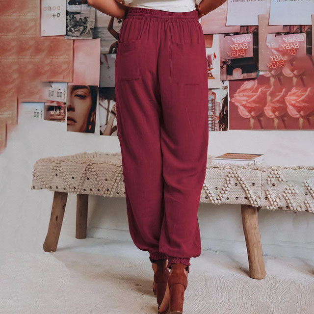 Coral | Effortlessly Comfortable Fluid Pants