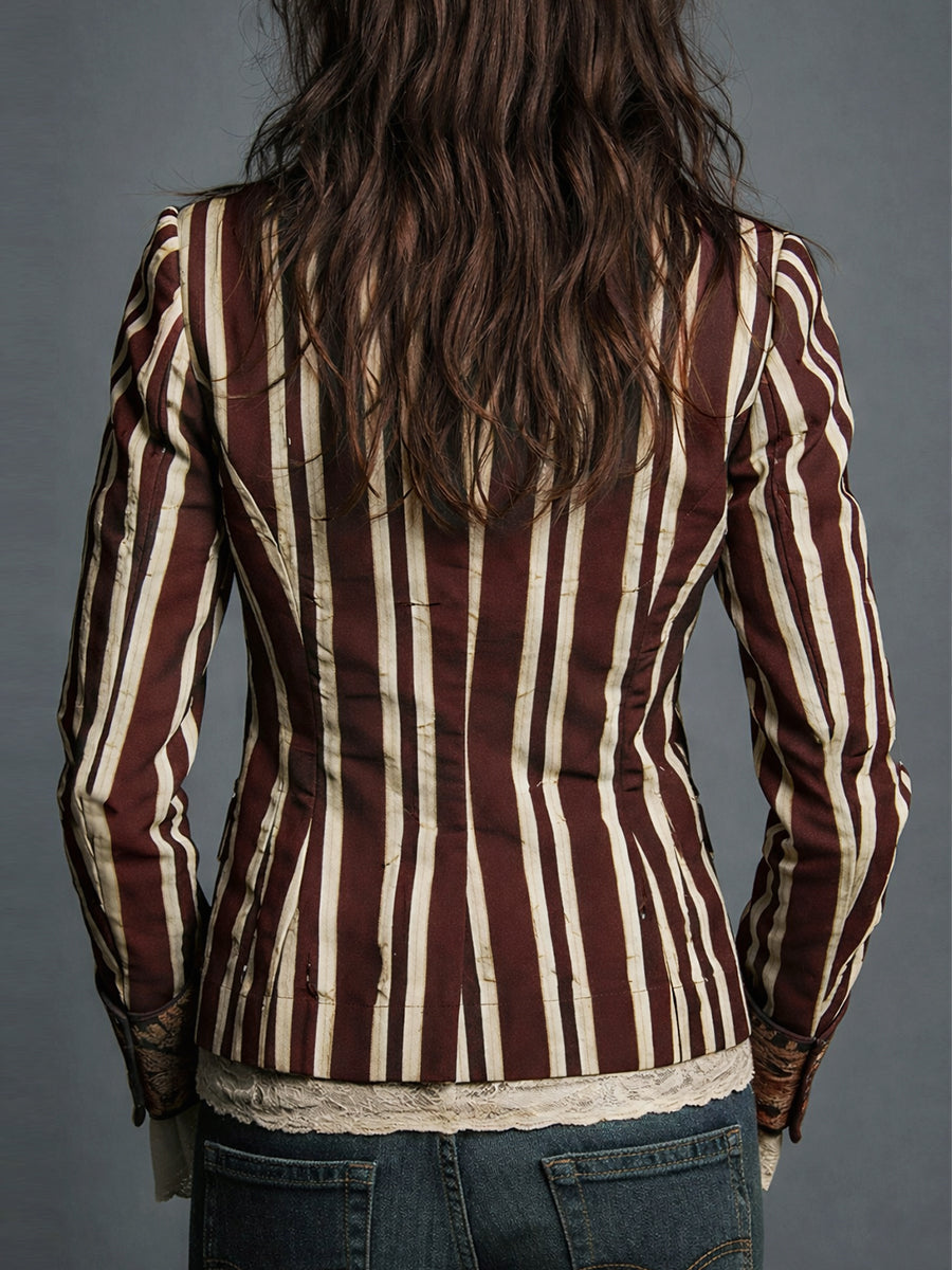Eden™ Boho Striped Blazer