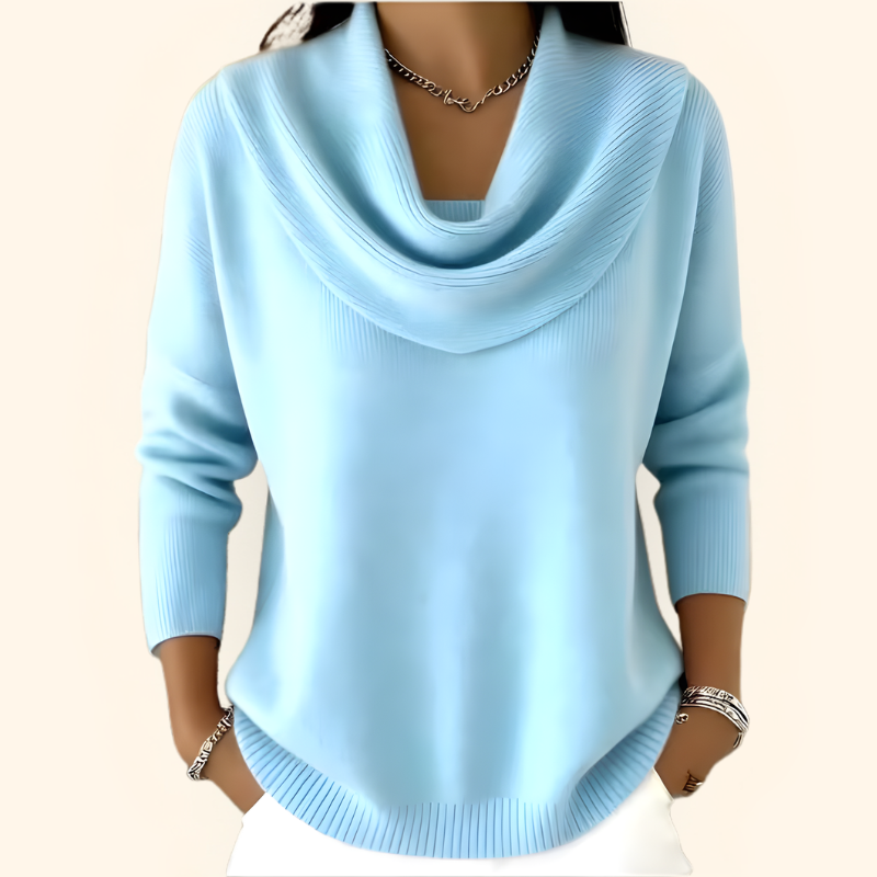 Gwen™ Chic Collared Knit Sweater