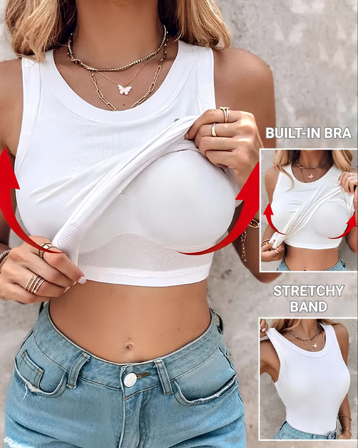 Genesis™ Integrated Bra Tank Top