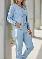 Giuliana™ Cozy Three-Piece Lounge Set with Soft Knit Fabric