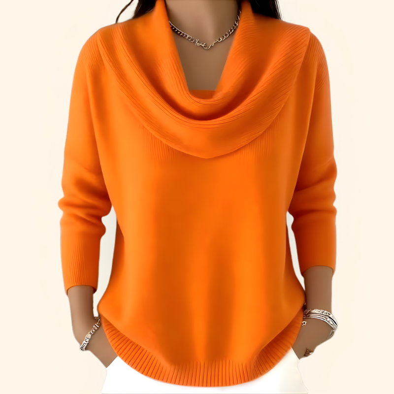 Gwen™ Chic Collared Knit Sweater