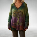 Della™ Bohemian Knit Sweater