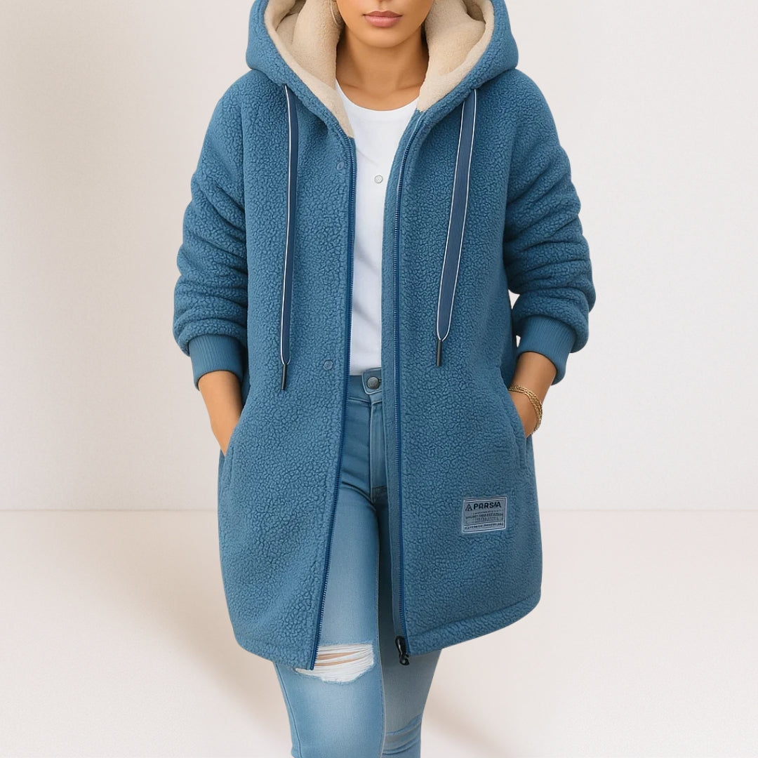 PARSA Cozy Fleece Jacket for Effortless Everyday Style
