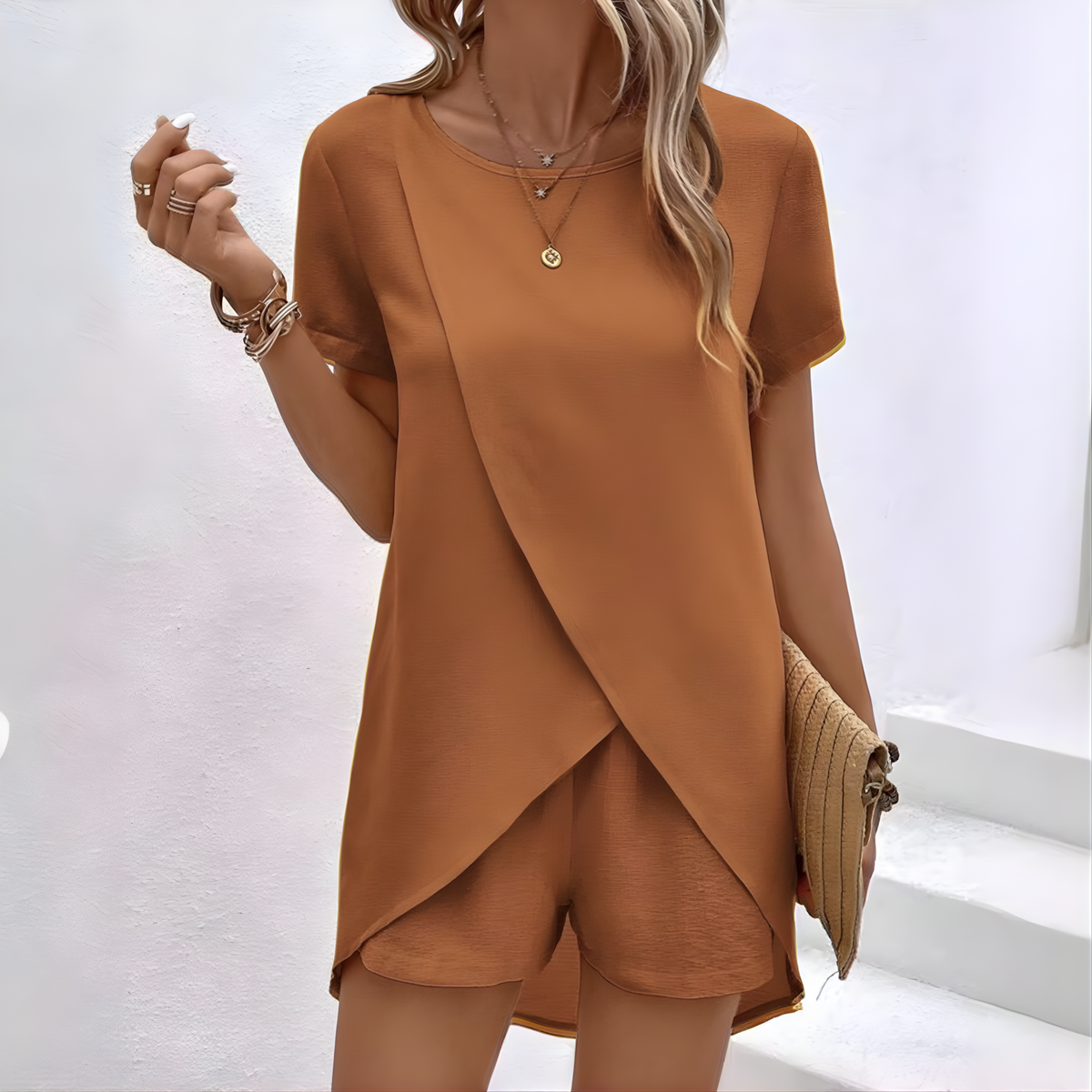 Rebecca™ Chic Summer Co-ord Lounge Set