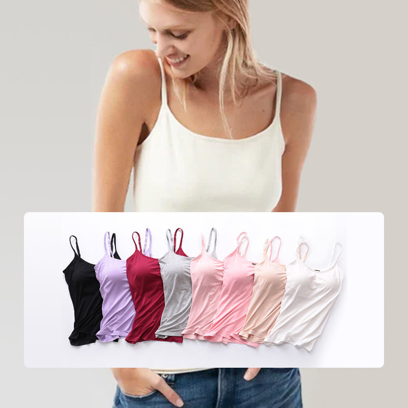 Daisy™ Comfort Tank Top with Built-In Bra