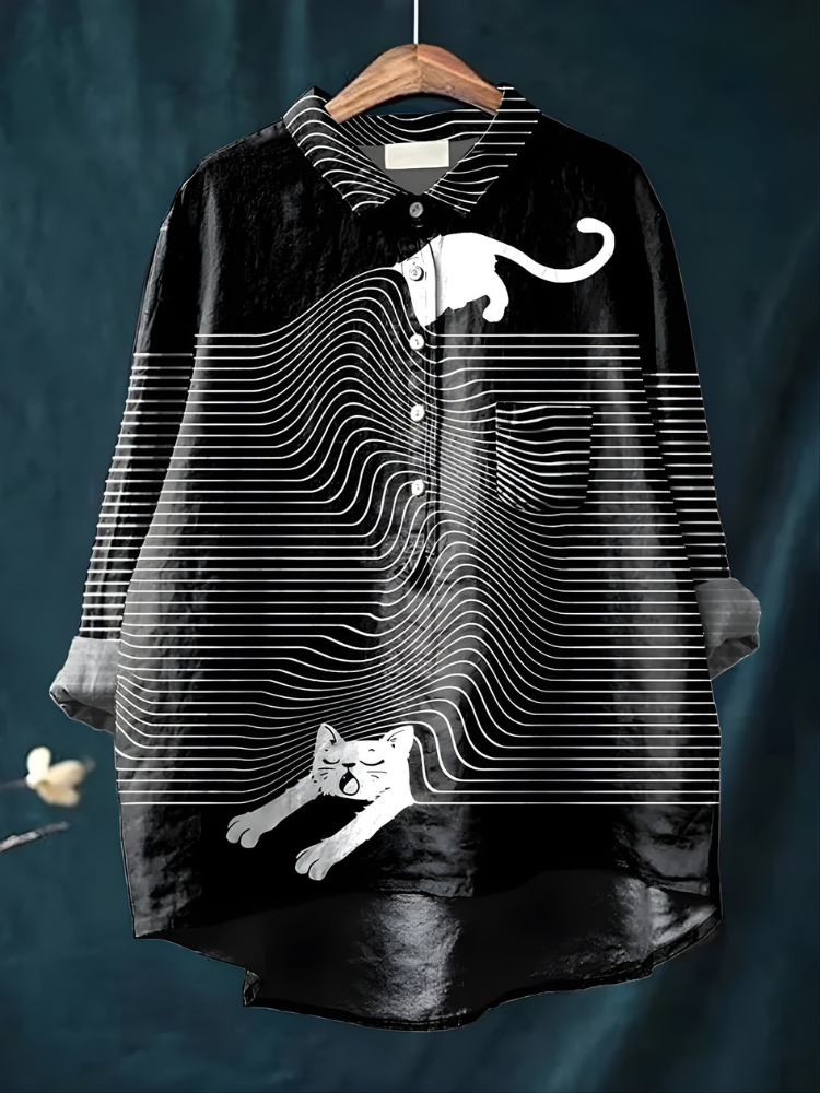 Tresha™ Fun Patterned Blouse