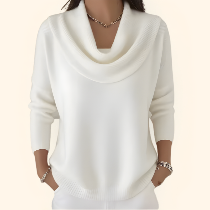 Gwen™ Chic Collared Knit Sweater