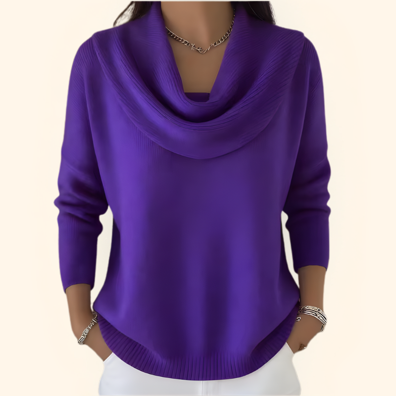 Gwen™ Chic Collared Knit Sweater