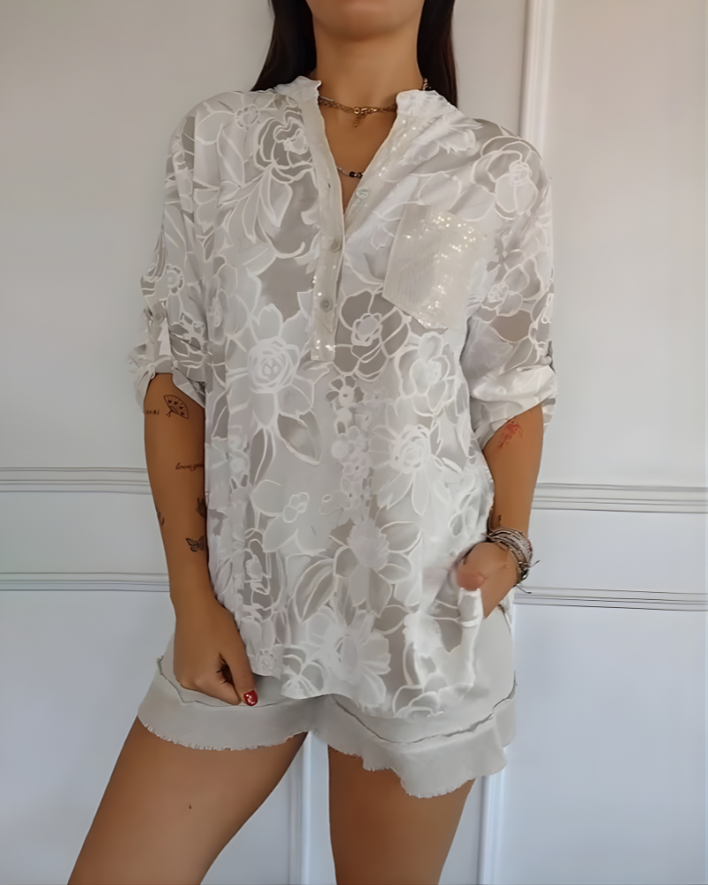 Holly™ Floral Pattern Top