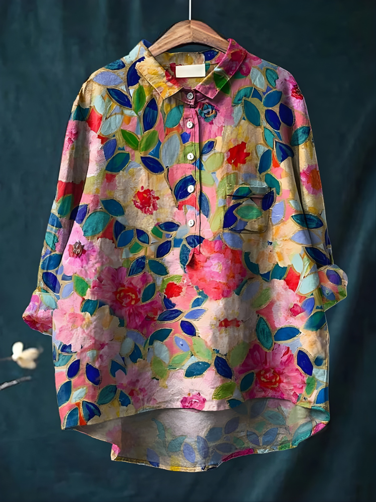 Tresha™ - Fun Patterned Blouse