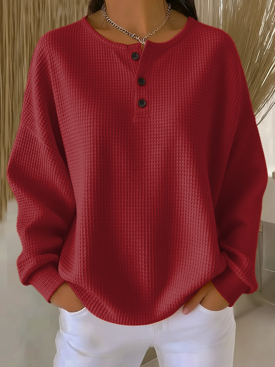 Bristol™ Soft Waffle Knit Henley