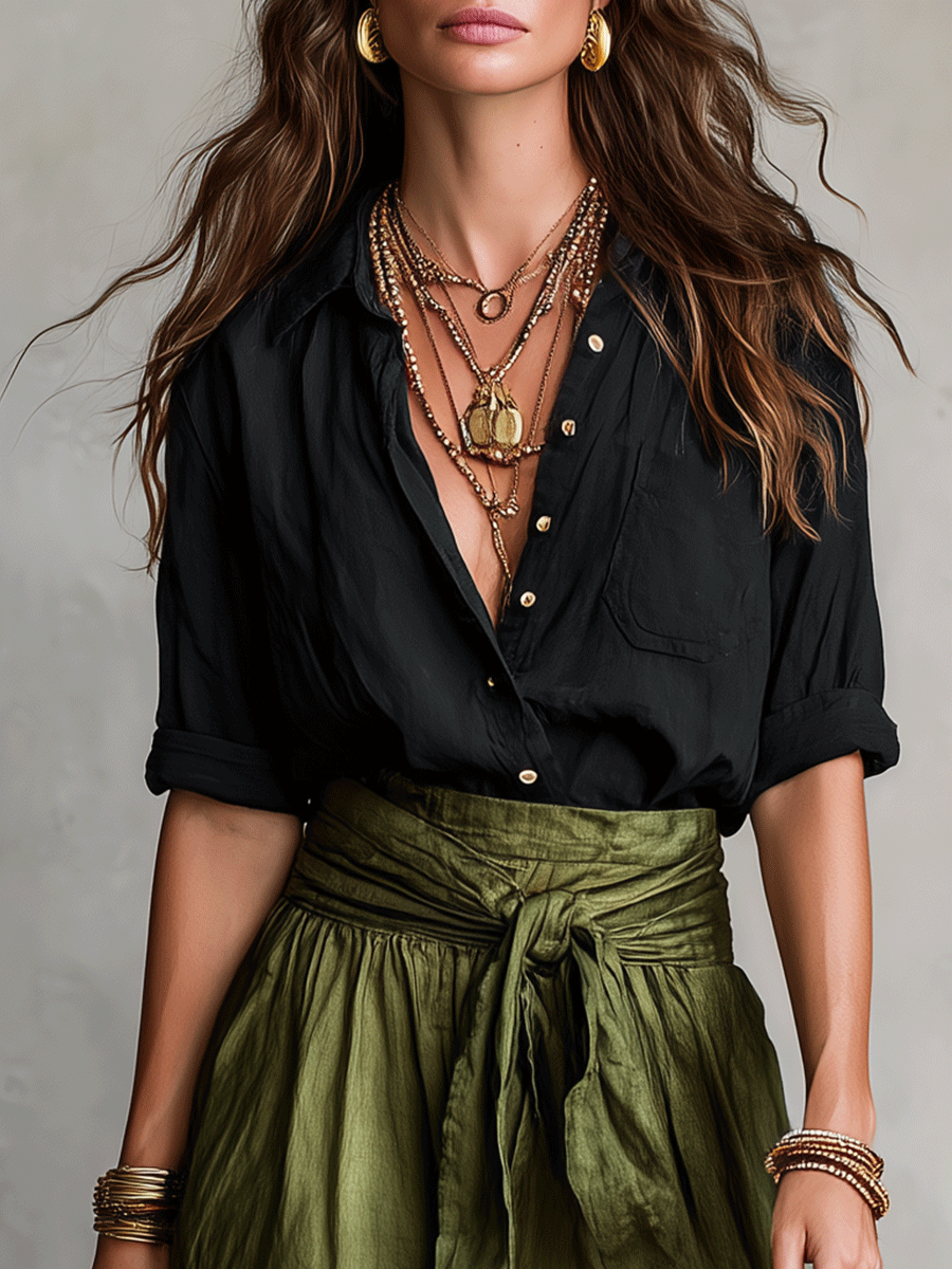 Calista™ Bohemian Style Skirt Ensemble