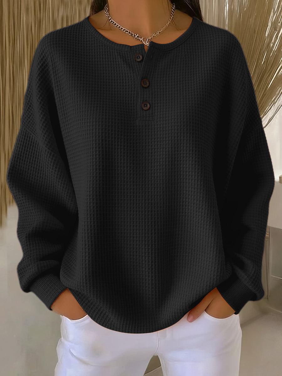 Bristol™ Soft Waffle Knit Henley