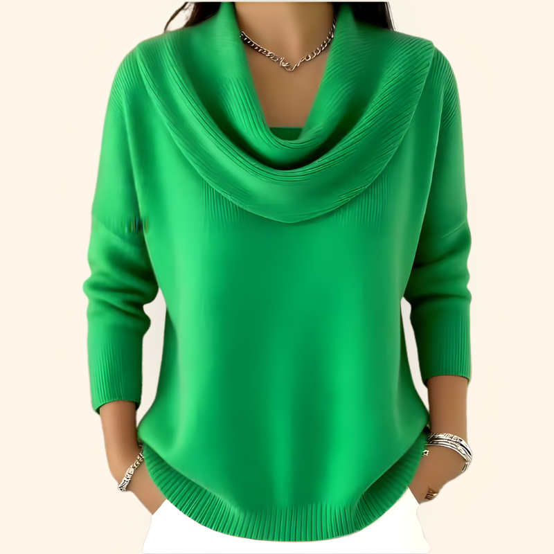 Gwen™ Chic Collared Knit Sweater