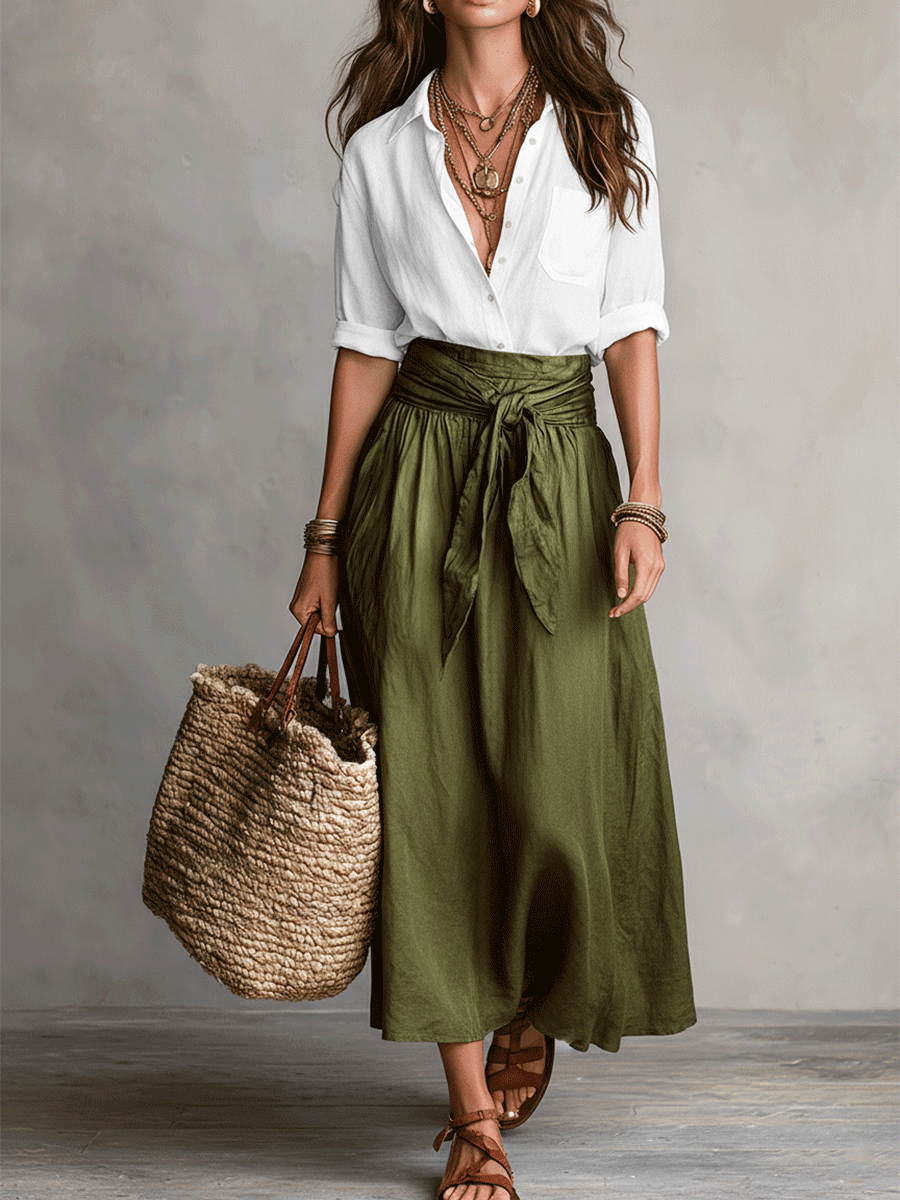 Calista™ Bohemian Style Skirt Ensemble