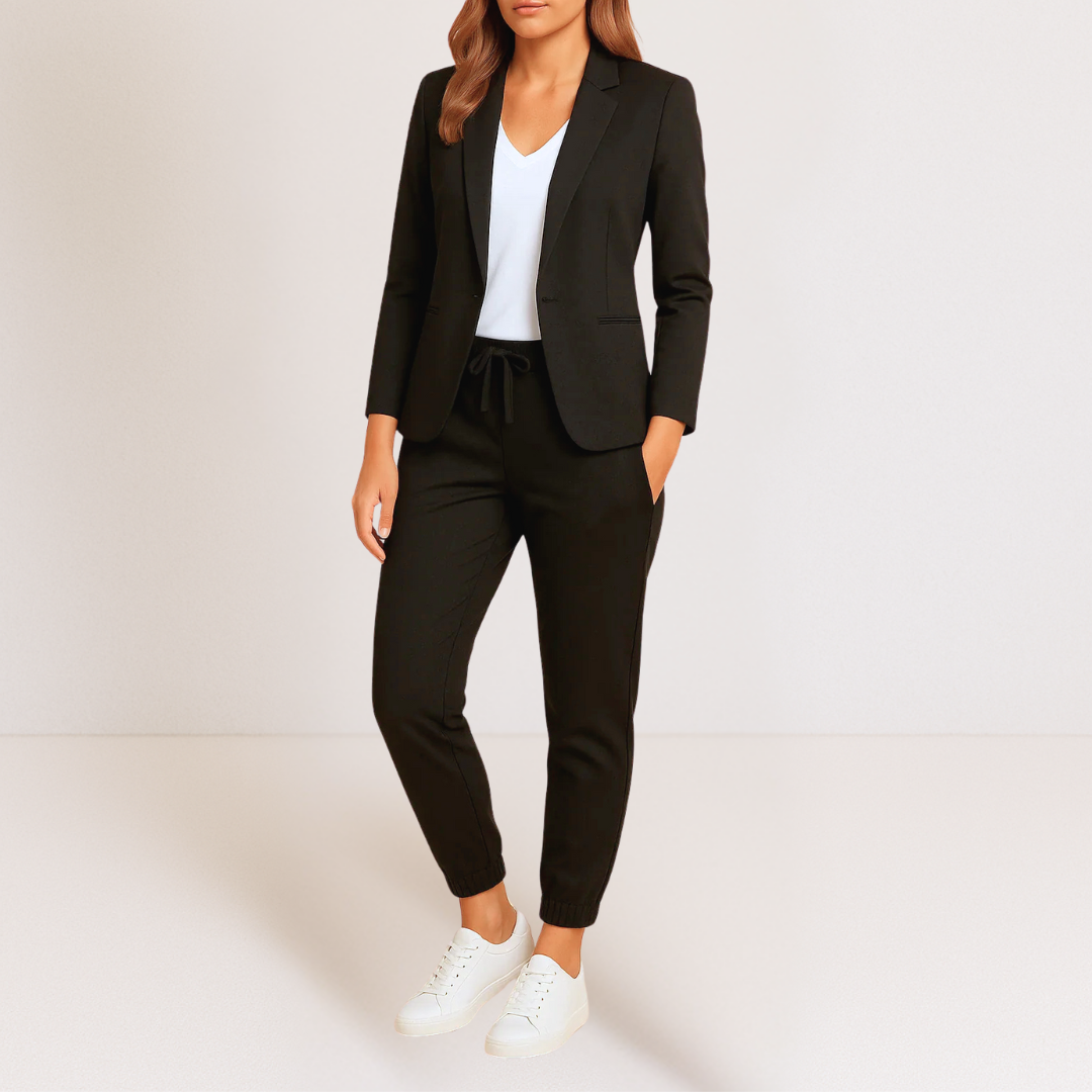 Miley™ Elegant Two-Piece Women's Suit with Tailored Blazer and Pants