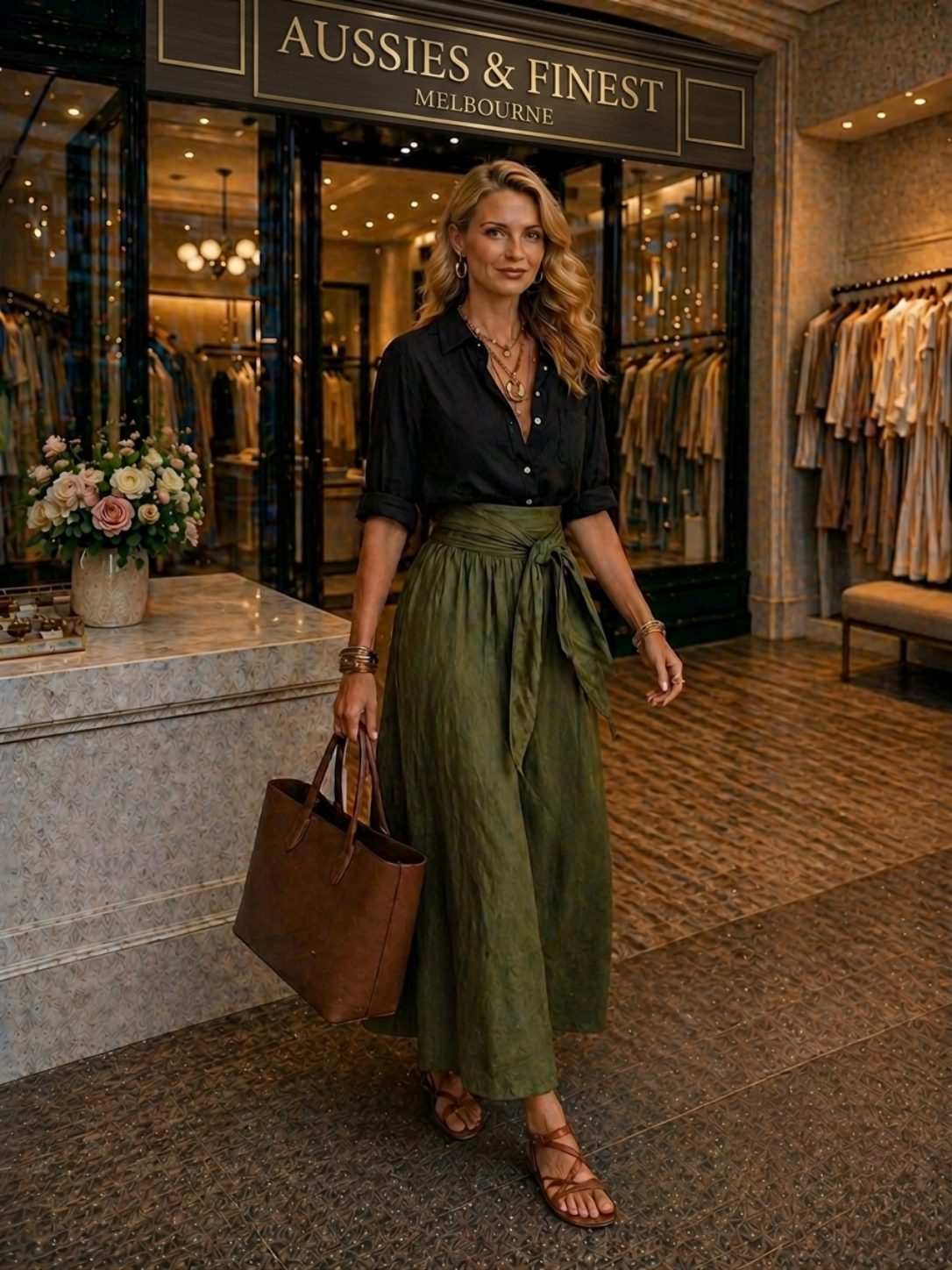 Calista™ Bohemian Style Skirt Ensemble