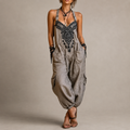 Frances™ Bohemian Embroidered Maxi Jumpsuit