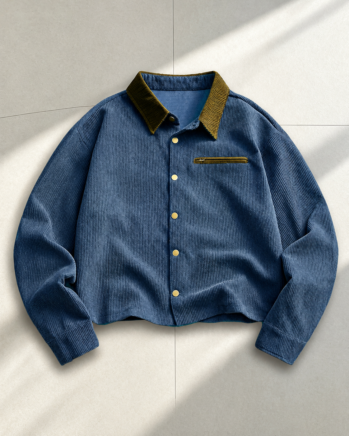 Bram's Corduroy Jacket with Classic Design and Timeless Style