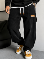 Gale Corduroy Wide-Leg Pants